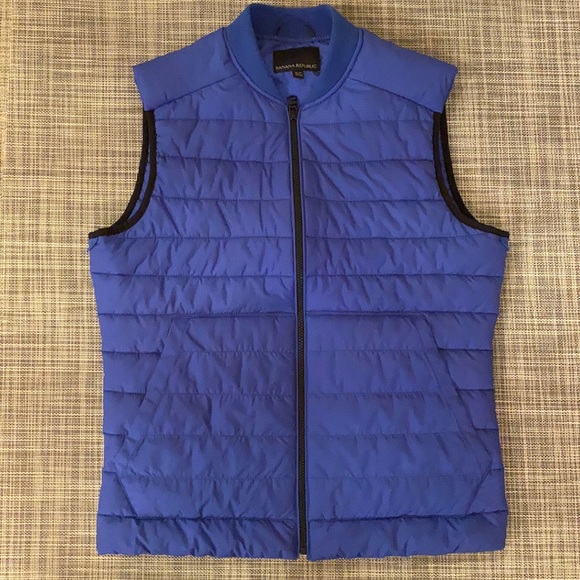 Banana Republic Men’s Quilted Puffer Vest, size S - Picture 1 of 9